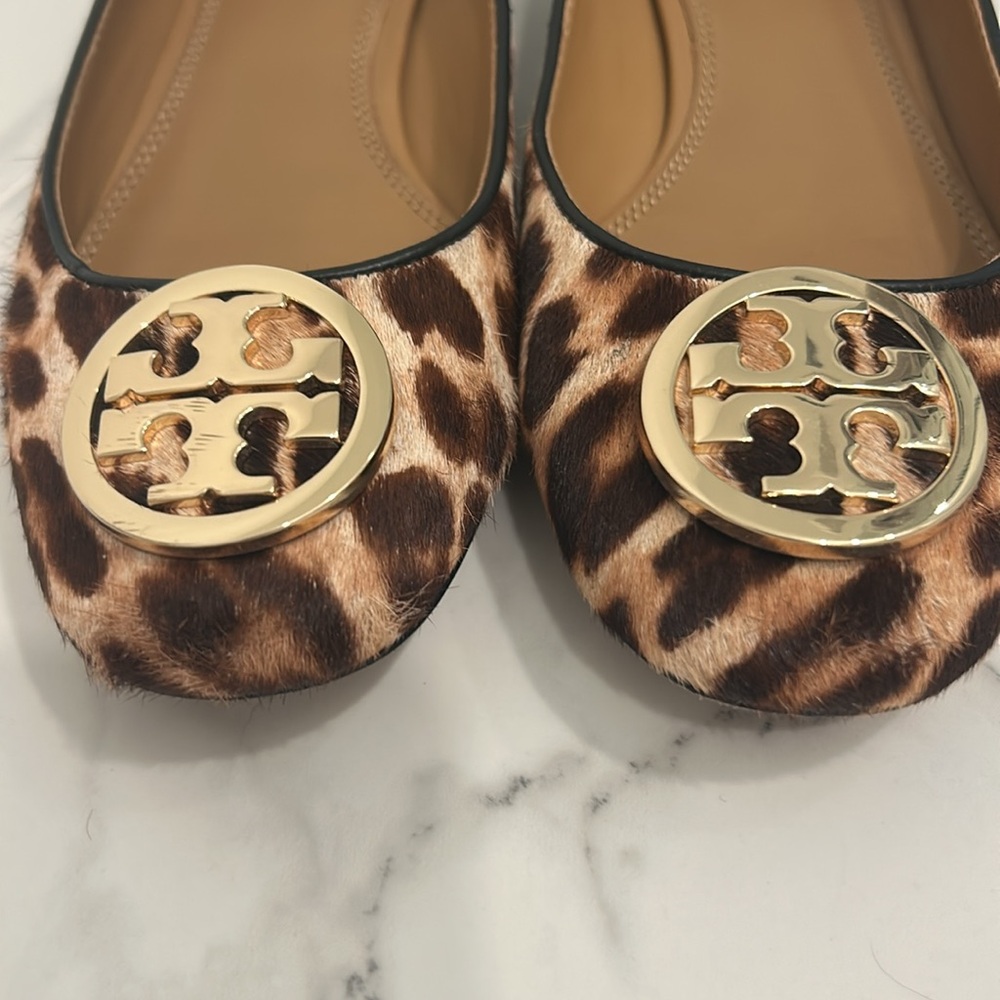 Tory Burch animal print shoes - Picture 3 of 8